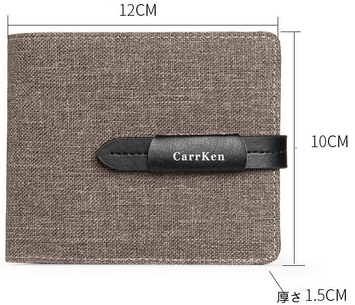 ズック 欧米風メンズ財布